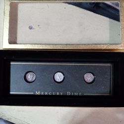 Mercury Dime 3-Coin Set 1940's Collection 