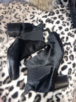 Sam Edelman Calf Hair Booties.