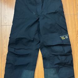 Rare Vintage MOUNTAIN HARDWEAR Spell Out Ski Gore-Tex XCR Snow Pants 90s Black Men’s M