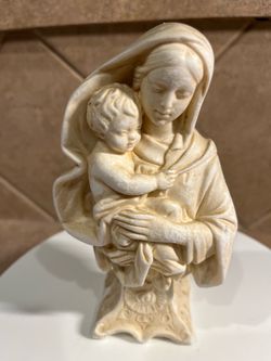 Vintage Figure of Mary & Child from Italy