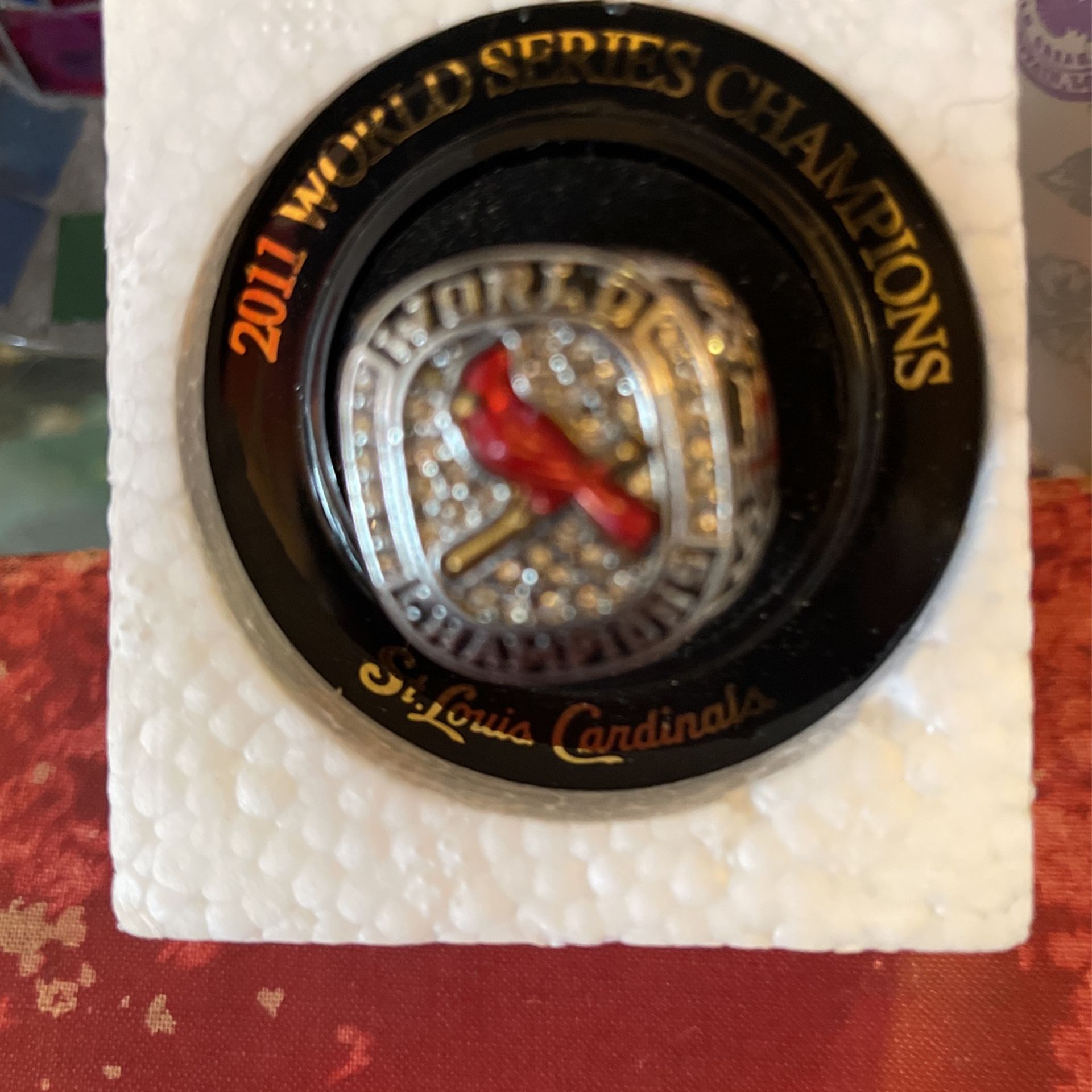 St. Louis cardinal ring
