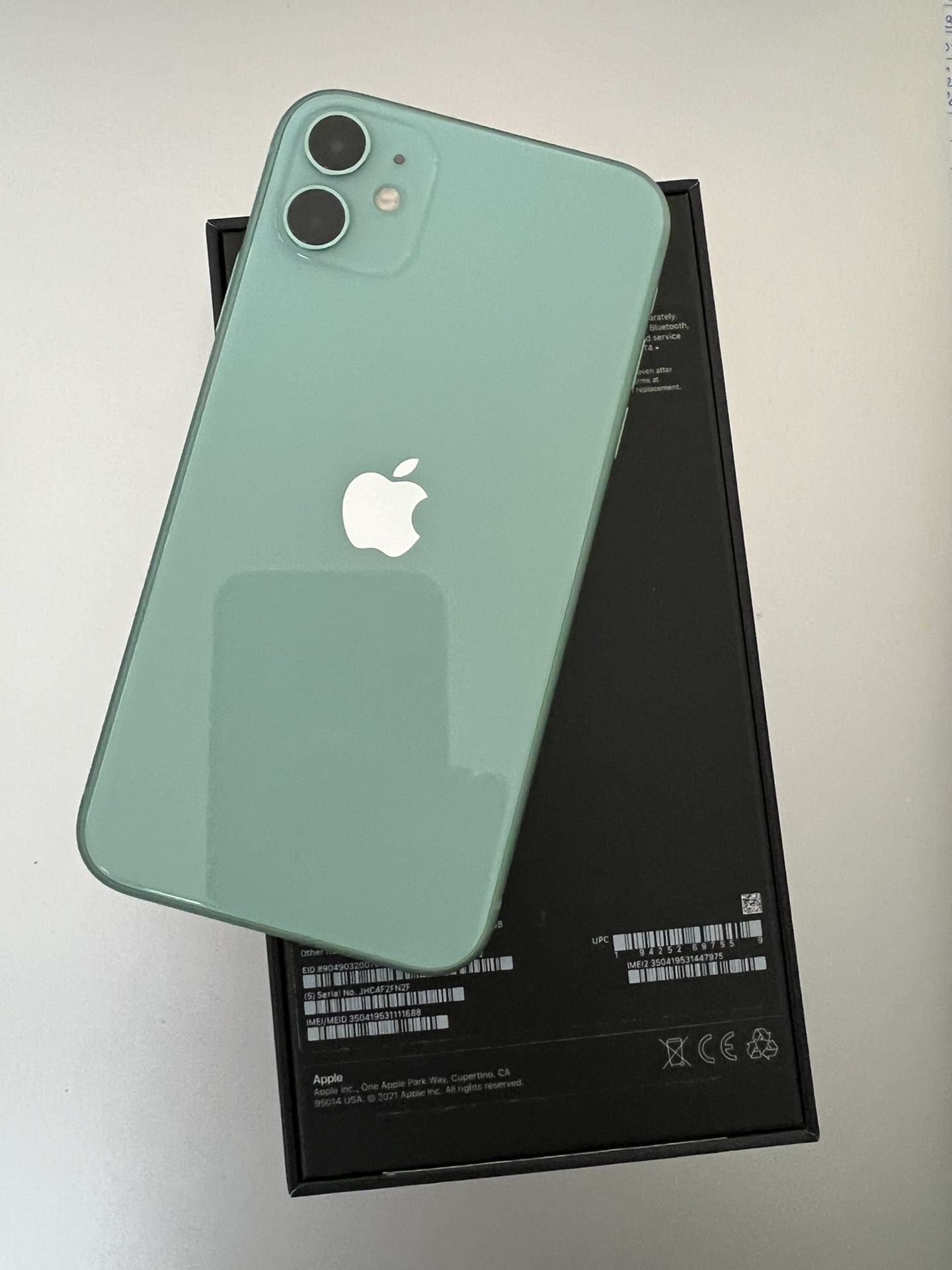 Apple iPhone 11 ミントグリーン 64GB Apple iPhone 11 - 64GB 128GB 256GB - All Colors - Excellent