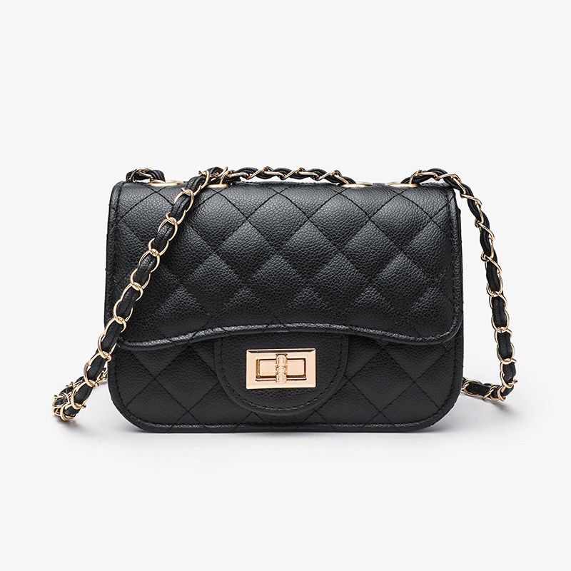 Bag women‘s new high-quality chain bag small fragrance style diamond check shoulder bag cross-body bag mini small square bag