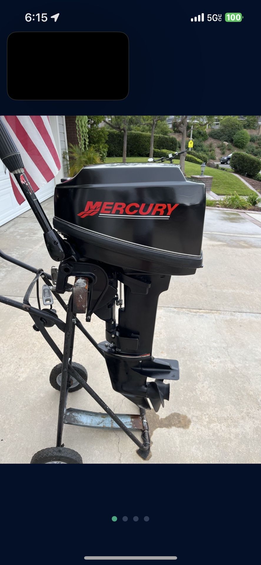Mercury 9.9hp 2 Stroke Outboard Motor