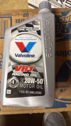 Valvoline VR1 Racing Oil SAE 20W-50