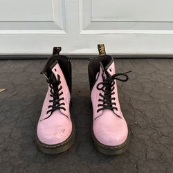 Kids Pink Dr. Martens