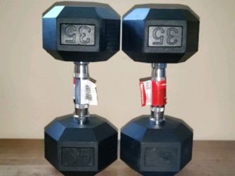 35 lbs WEIDER DUMBELL WEIGHT PAIR BRAND NEW