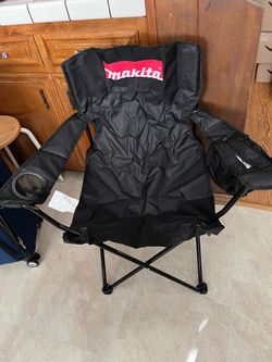 Makita folding chair black