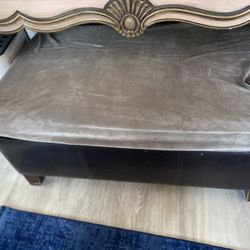 Brown Ottoman 