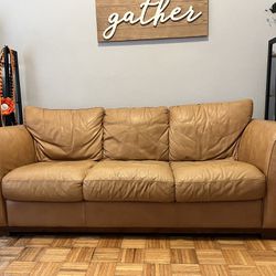 Italsofa Leather couch 