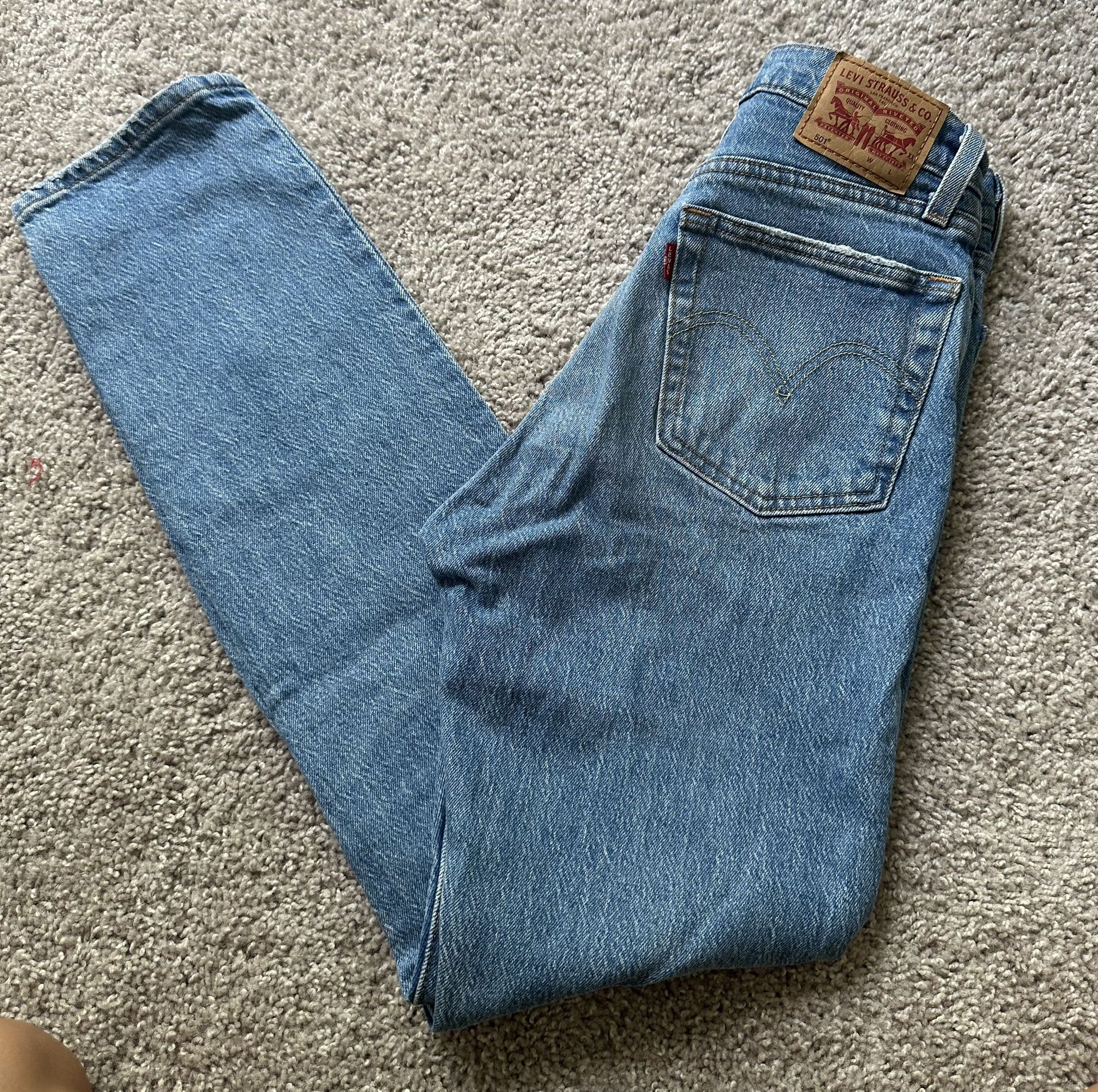 Levi’s 501 Original Straight Stretch Women Jeans