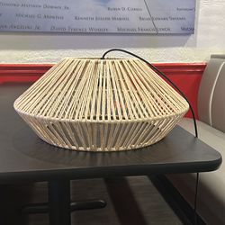 Vintage Greek lamp shades