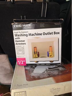 Washing Machine outlet box