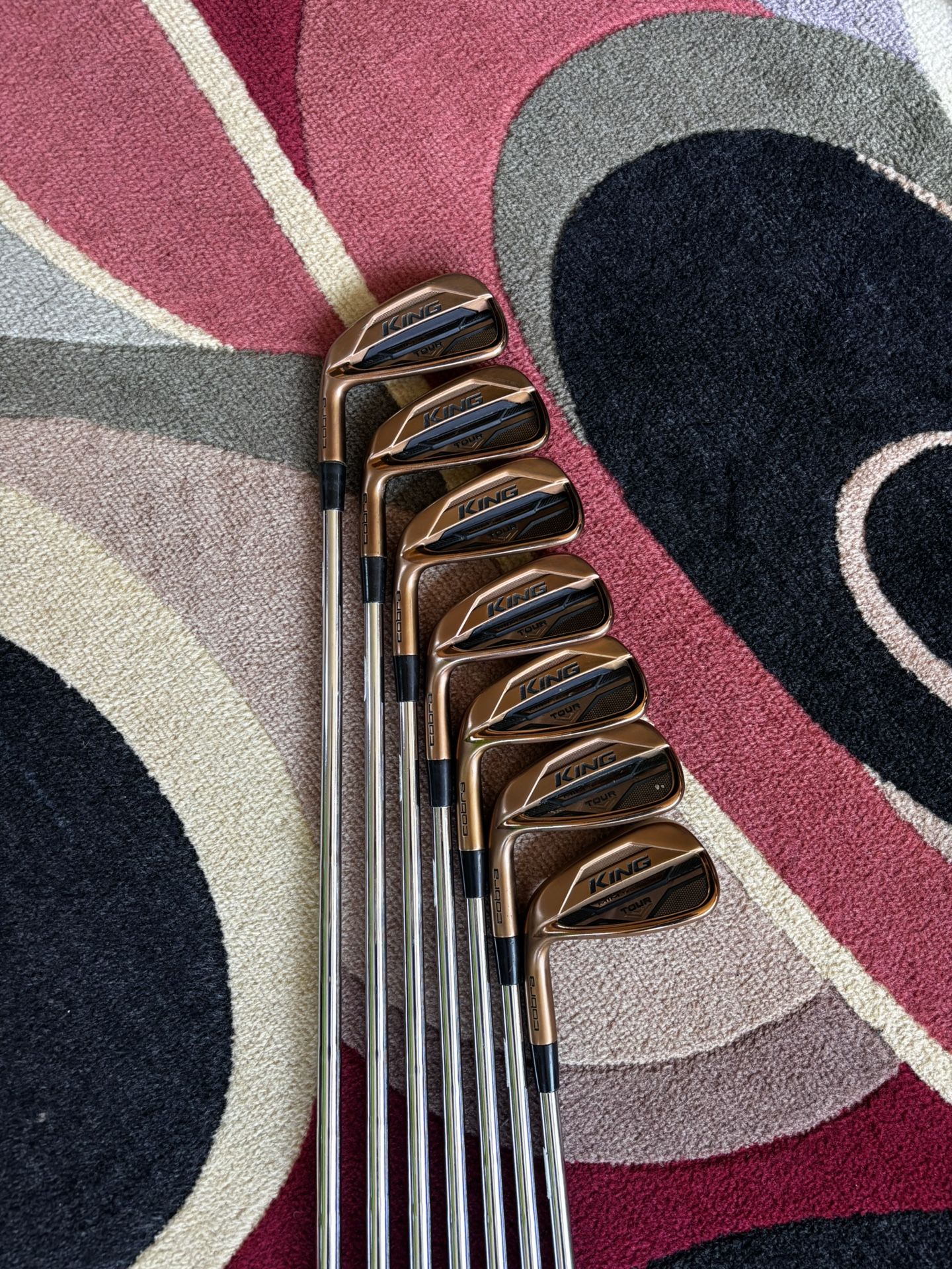 Left Handed Cobra King Tour Mim Technology Iron Set P-4