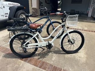 Elux Electric Bikes his and hers