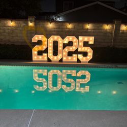 Marquee Numbers