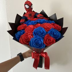 Ribbon roses Bouquets 