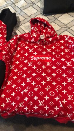 Supreme hoodie and robins Jean
