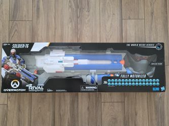  NERF Overwatch Soldier: 76 Rival Blaster - Fully