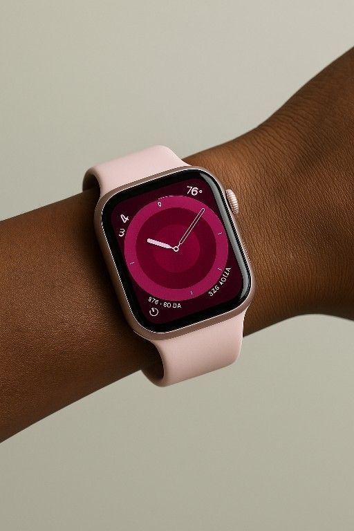 Apple Watch Series 9 (41mm, GPS) Pink Aluminum + Charger | Excellent Condition