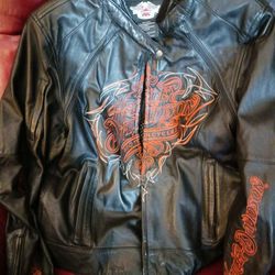 Ladies Harley Leather Jacket
