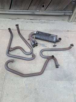 VW Bug Air-cooled Exhaust Tri Mill Bobcat Muffler Sand Rail Beetle