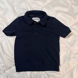 Old Navy Kids Navy Blue Polo Shirt 3T