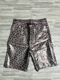 Mulberry Leather Shorts