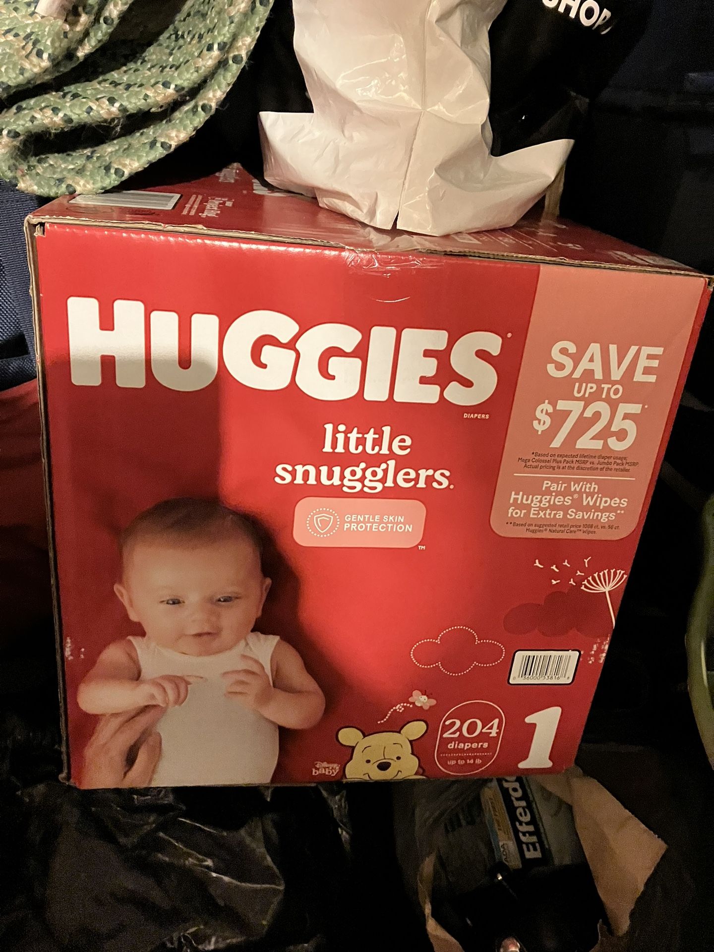 Baby Diapers Sz 1