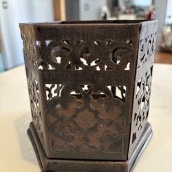 World Market Naveen Cutwork Pillar candle holder
