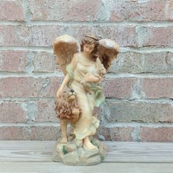 Vintage Sansco Angel/Lion & Lamb Sculpture 