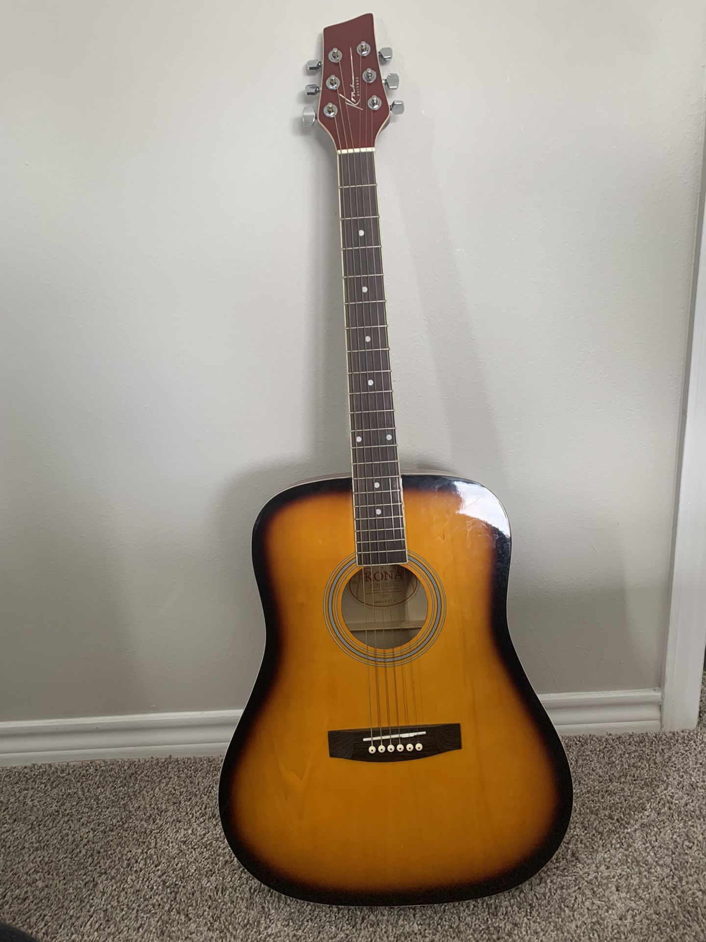 Kona Acoustic Guitar 