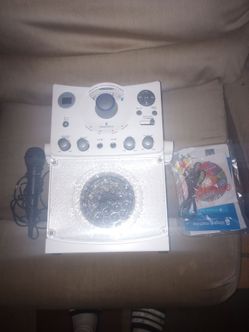 Singing Machine Karaoke System with Microphone