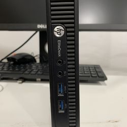 Fully loaded HP MINI ELIBOOK WINDOWS 11 professional # 705- G1- DM-AMD-A8-pro-76008-R7-10 compute core - 4C + 6G..3100-MHz. 2 core (s h) DESKTOP 7G