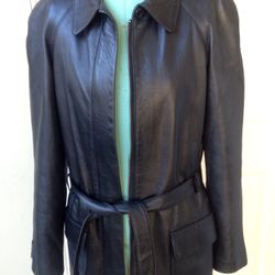 Sexy Oscar De Larenta Women's Leather Jacket