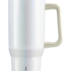 Murmioo 40OZ Tumbler with Handle and Straw,Insulated Leak Proof Double Walled Stainless Steel Travel