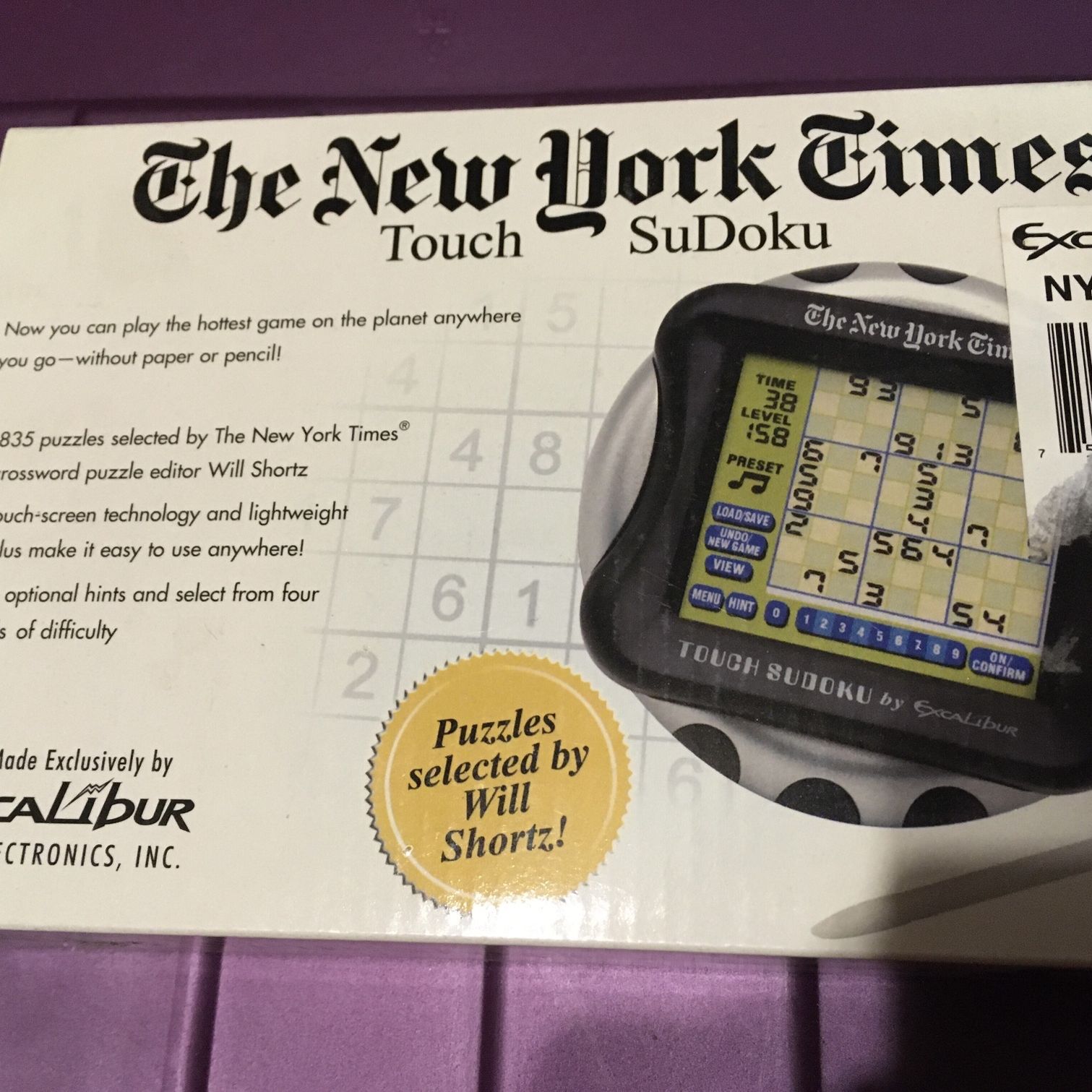 New New York Times Touch Sudoku For $10 Only!! Priceless, Negotiable!!