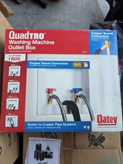 Oatey Quadtro Washing Machine Outlet Box