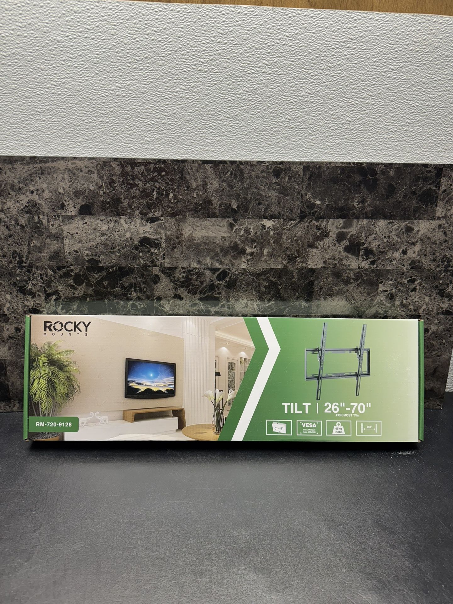 Rocky Tilt 26”-70” TV Wall Mount