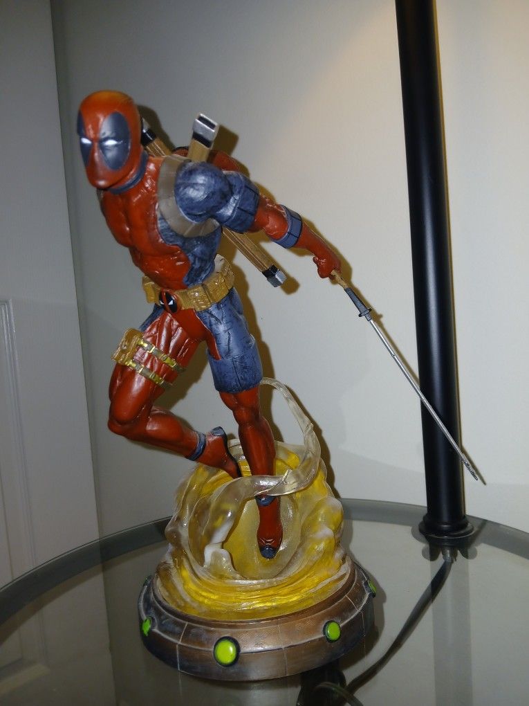 9in DEADPOOL Statue