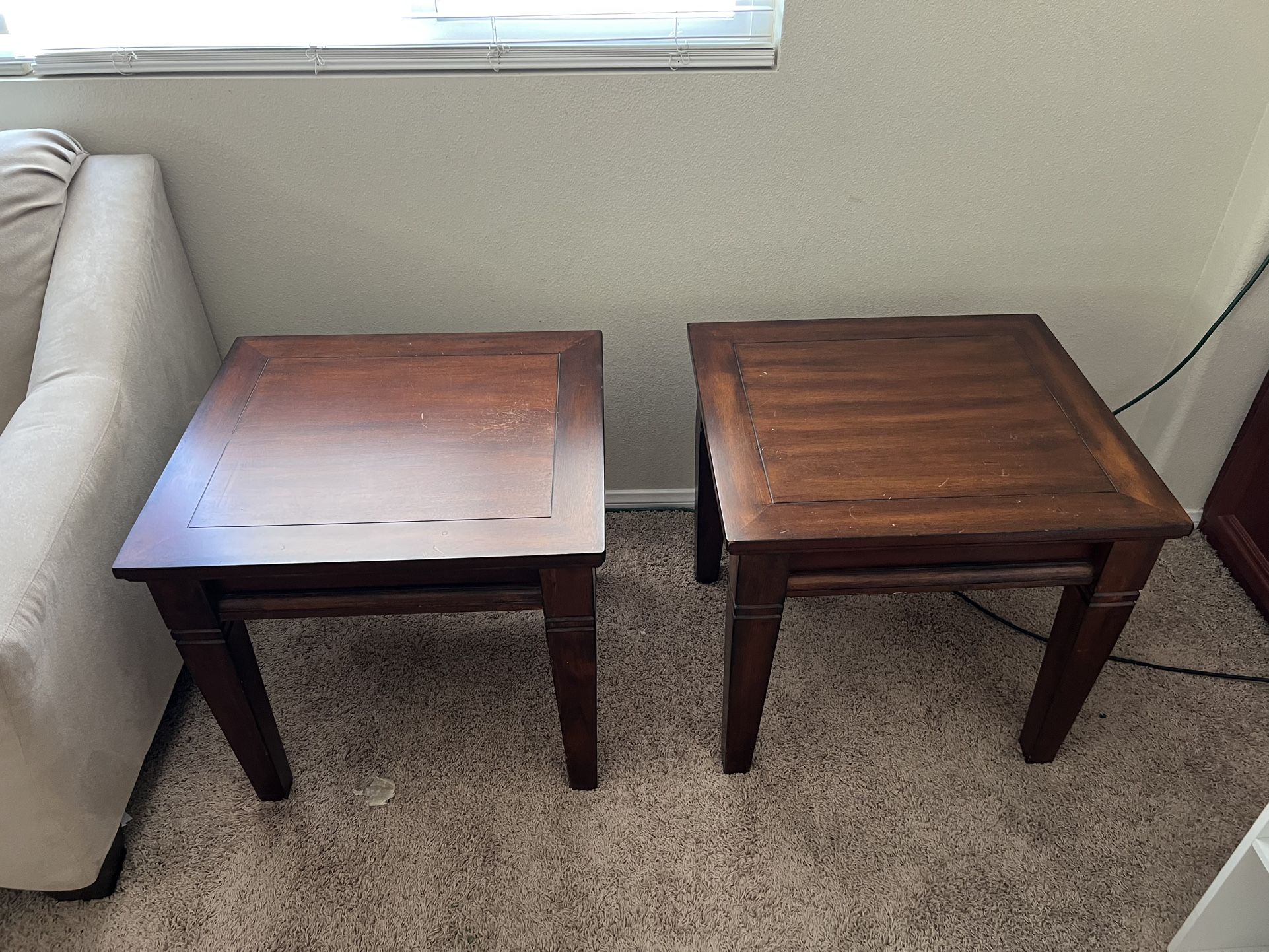 Coffee Table And End Tables