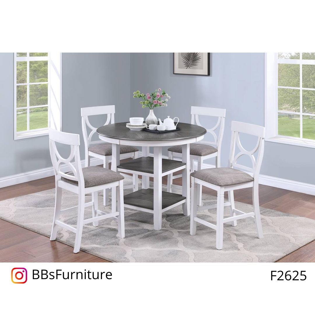 Gray Counter Height Dining Table Set (Free Delivery) Dining sets
