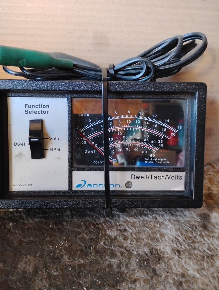 Dwell Voltage Tach Meter