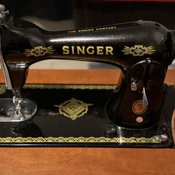 Old Singer sewing machine
