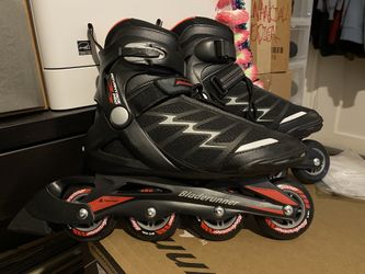 Bladerunner by Rollerblade Advantage Pro XT Men's Adult Fitness Inline Skates, Black and Red