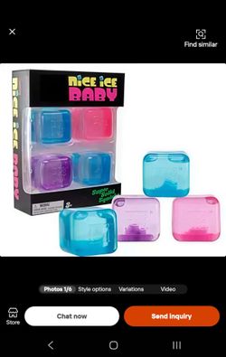 Nice Ice Baby Cube Squishys ( Unbranded)