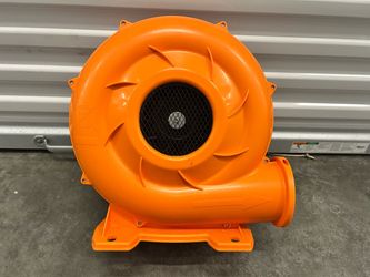 Orange Inflatable Bounce House Blower Fan