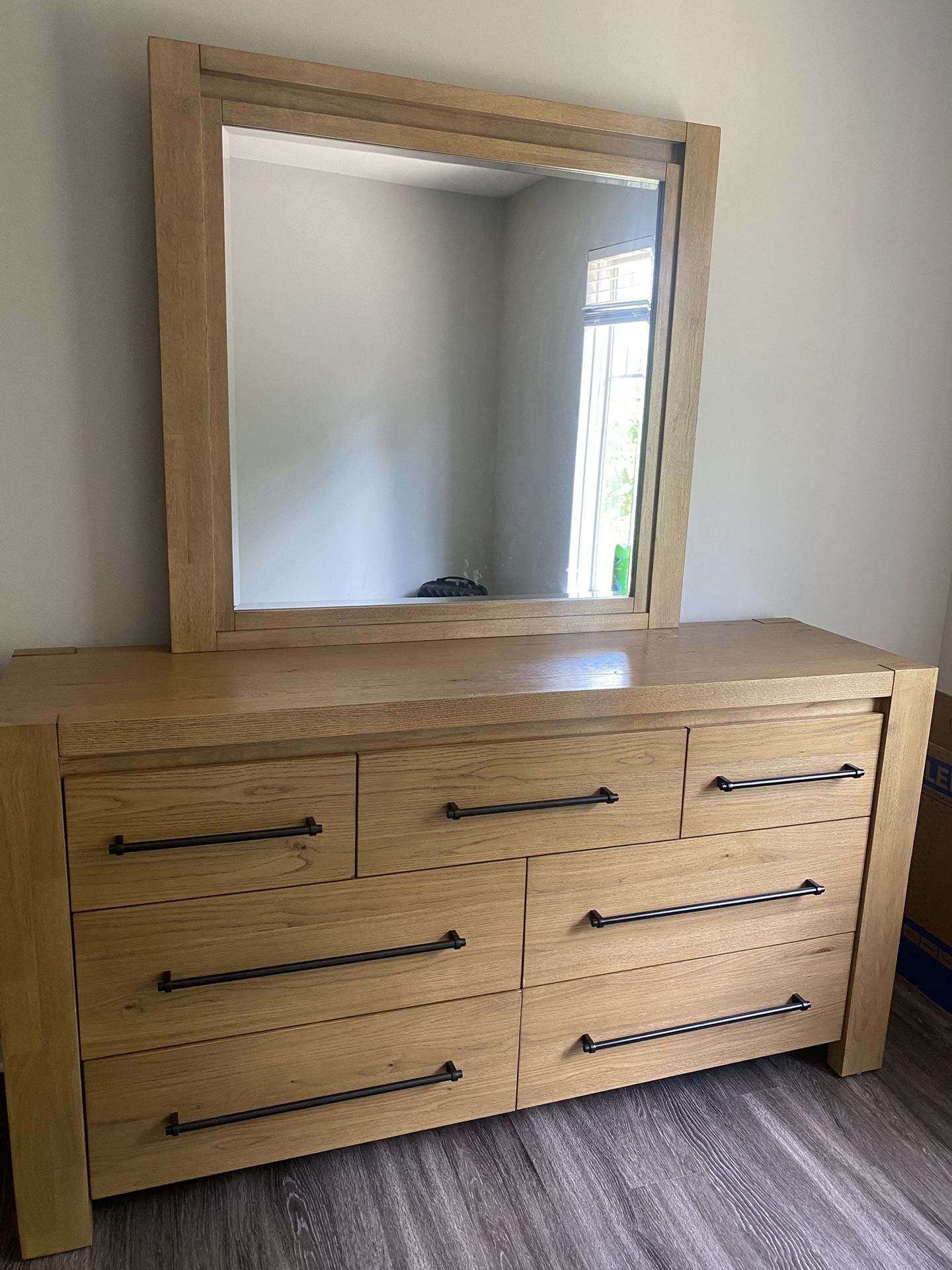 Dresser And Mirror