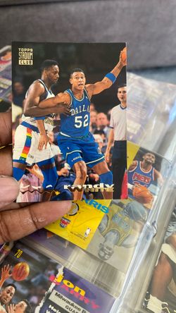 Randy White Basket Ball Card # 52 Dallas Mavericks
