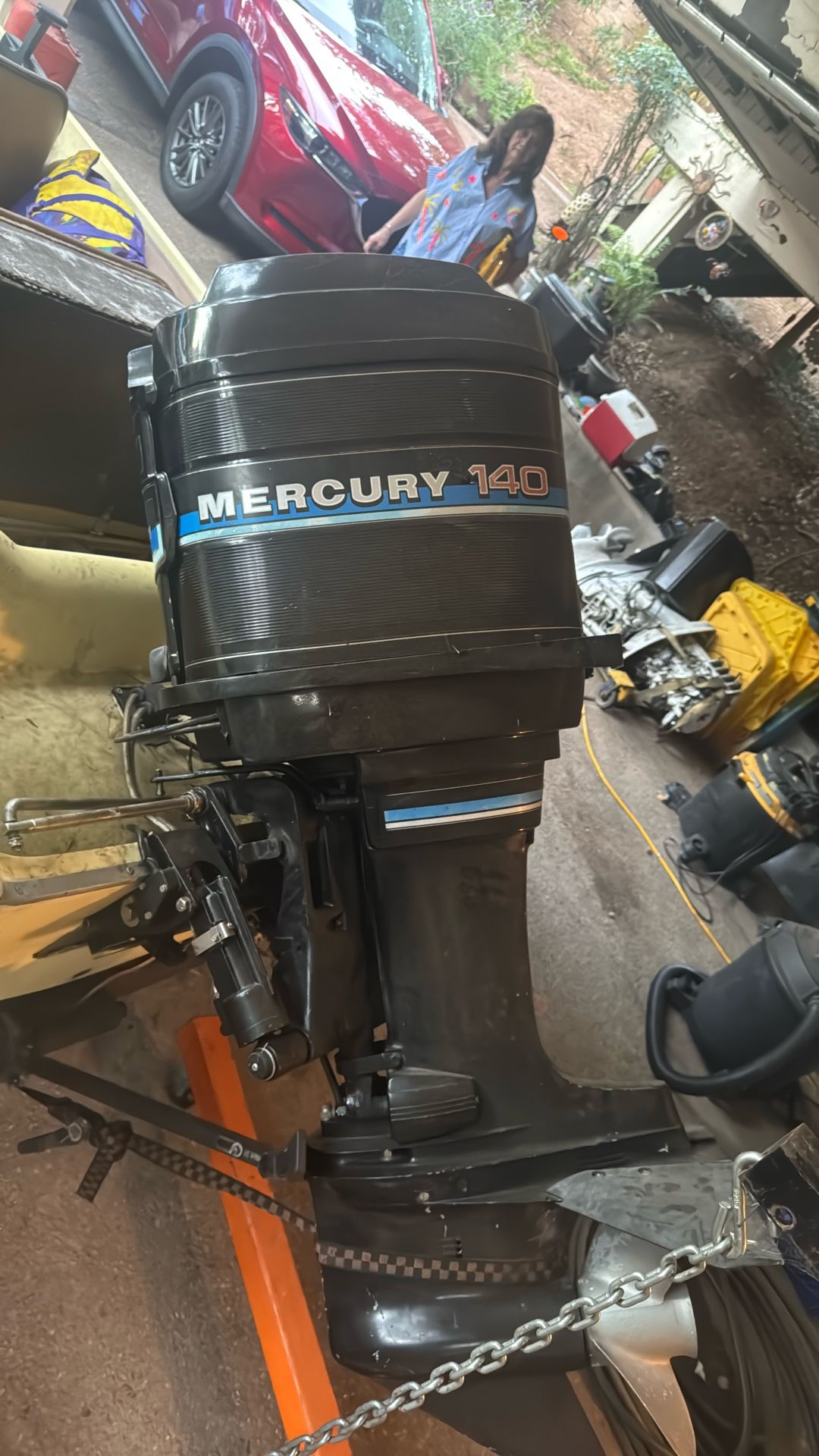 Mercury 140 HP Black max